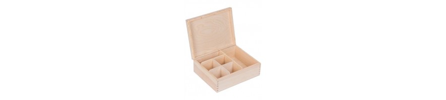 Pudełko drewniane do decoupage na biżuterię koperty | Producent